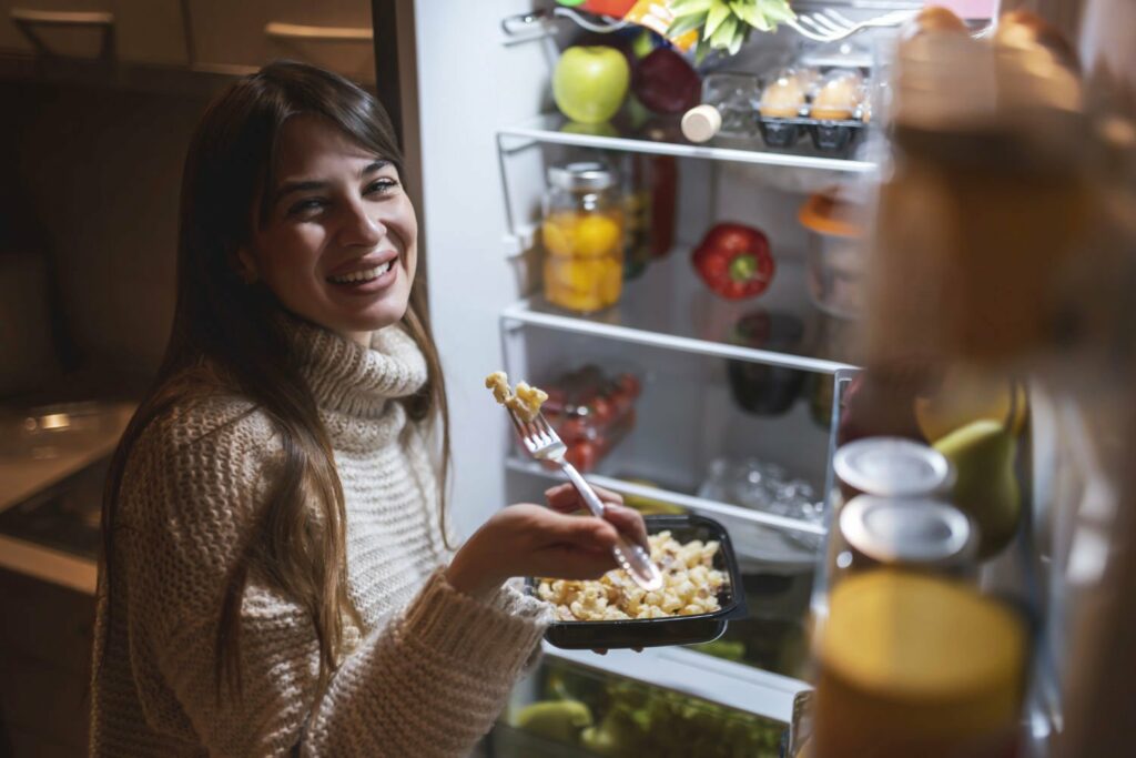 Resistant Starch Cold pasta fridge raid